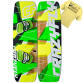 2015 Crazyfly Cruiser Pro Light Wind Kiteboard Twintip + T-Shirt