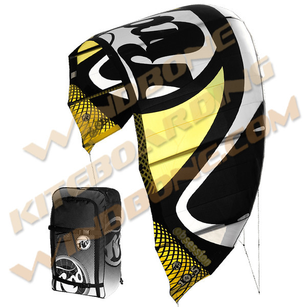 Closeout - New 2012 RRD Obsession MKIV 7M Kite Color: Yellow - Click Image to Close