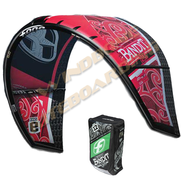Closeout - New 2013 F-One Bandit-6 Kite 7M Red