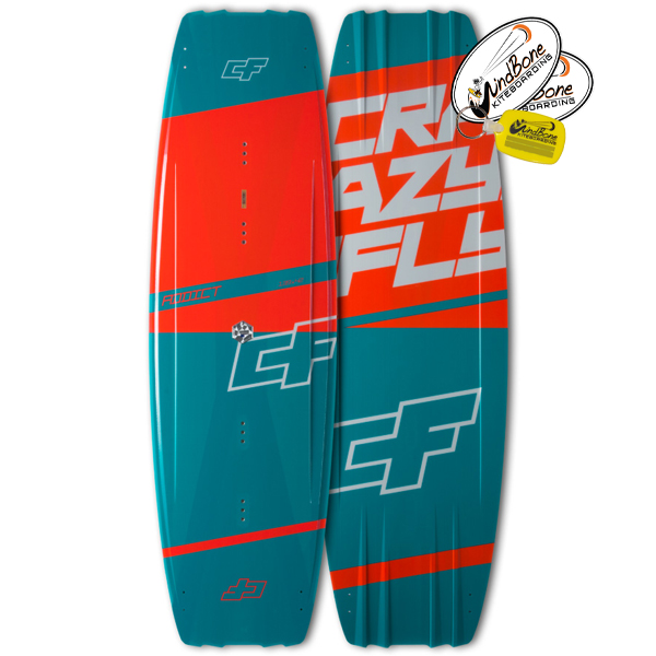 2017 Crazyfly Addict Kiteboard Wakestyle Kitesurfing (Closeout Sale)