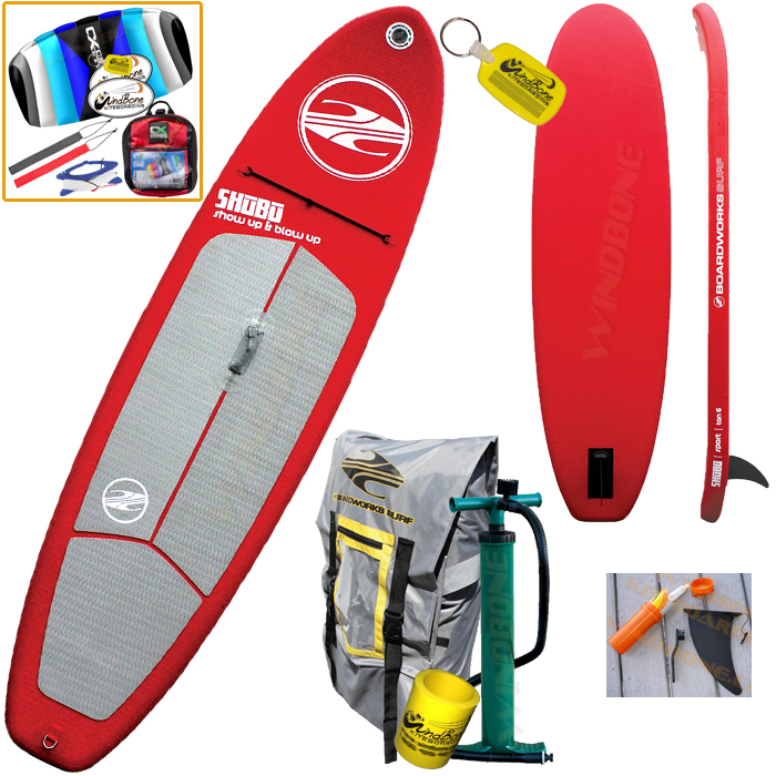 Boardworks SHUBU Sport Inflatable SUP 10-6 Heavy Duty+ Kite