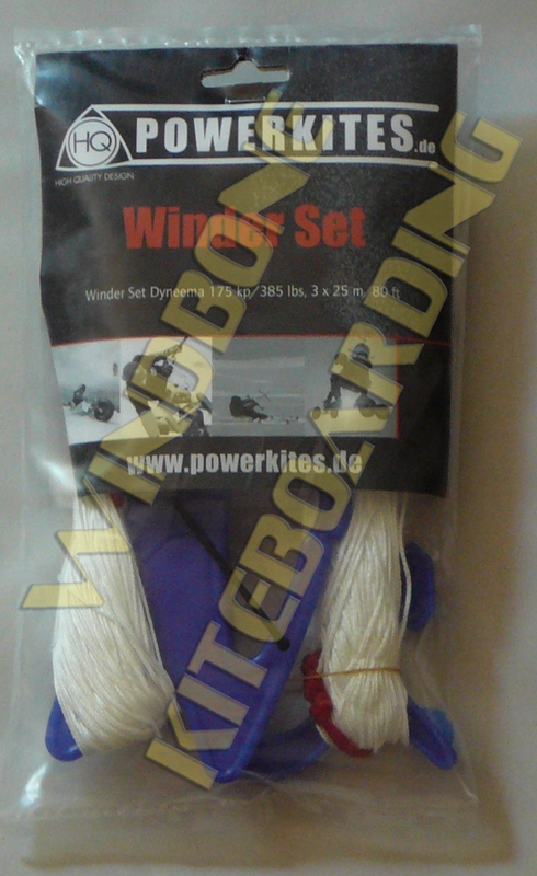 HQ Trainer Kite Replacement 3 Line Set -Hydra 300 Rush 4 Pro 250 - Click Image to Close