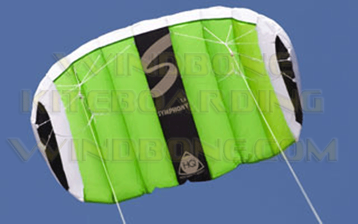 HQ Symphony 1.4 Kitesurfing Trainer Kite - Click Image to Close