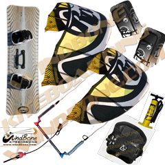 2012 RRD Obsession & Litewave Wing Kiteboarding Complete Package