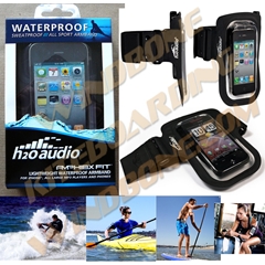 H2O Audio X1 Amphibx Fit Armband Waterproof Case Smartphone MP3 - Click Image to Close