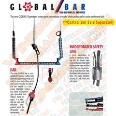 2012 RRD V4 Global Control Bar, Lines, & Leash Set