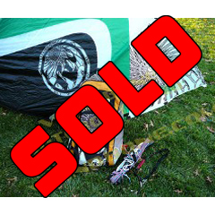 Used 2010 RRD Obsession 12M Kite Complete with 2009 Global Bar